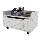 Gabinete Banheiro 60cm Com 1 Gaveta E Rodízios Multimóveis Cr