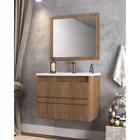 Gabinete Banheiro 60cm Com Cuba E Espelheira Multimóveis Cr10