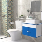 Gabinete Banheiro 60cm Msqd London - Barbaresco & Prado Azul