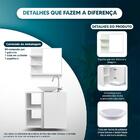 Gabinete Banheiro – Armário + Cuba + Espelheira Harpia 55cm