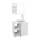 Gabinete Banheiro – Armário + Cuba + Espelheira Harpia 55cm