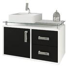 Gabinete Banheiro Com Cuba 2 Gavetas E 1 Porta Evora Mgm Bran