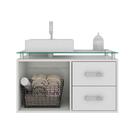 Gabinete Banheiro Com Cuba 2 Gavetas E 1 Porta Evora Mgm Café