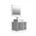 Gabinete Banheiro Com Cuba E Espelheira 60cm Multimóveis Cr10