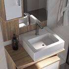 Gabinete Banheiro Com Cuba E Espelheira 60cm Multimóveis Cr10