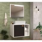 Gabinete Banheiro Com Cuba E Espelheira 60cm Multimóveis Cr10