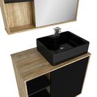 Gabinete Banheiro Com Cuba E Espelheira 80cm Multimóveis Cr10