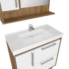 Gabinete Banheiro Com Cuba E Espelheira 80cm Multimóveis Cr10