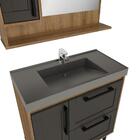 Gabinete Banheiro Com Cuba E Espelheira 80cm Multimóveis Cr10