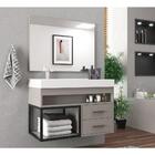 Gabinete Banheiro Com Cuba E Espelheira 80cm Multimóveis Vcr1