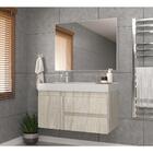 Gabinete Banheiro Com Cuba E Espelheira 80cm Multimóveis Vcr1