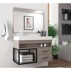 Gabinete Banheiro Com Cuba E Espelheira 80cm Multimóveis Vcr1