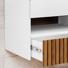 Gabinete Banheiro Com Cuba E Espelho 60 Cm Branco Naturalle R