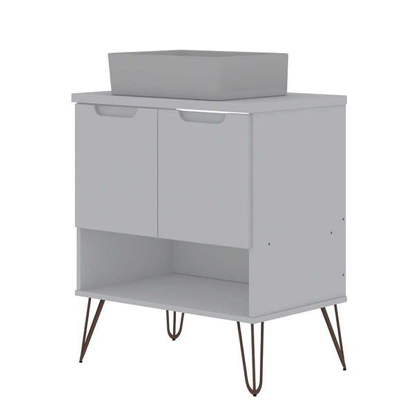 Gabinete Banheiro Com Cuba Jade 053 - Rosafor