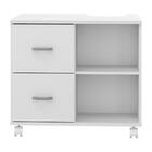 Gabinete Banheiro Com Recorte Para Pia E Rodízios Multimóveis