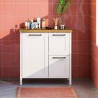 Gabinete Banheiro Com Tampo 1 Pt 2 Gv 79 Cm Bn01 Dtall