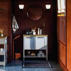 Gabinete Banheiro Com Tampo 2 Portas 79 Cm Bn02 Dtall