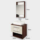 Gabinete Banheiro Compacto Suspenso Branco Móveis São João