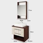 Gabinete Banheiro Compacto Suspenso Calcare Móveis São João