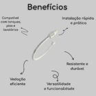 Gabinete Banheiro Cuba Espelho Torneira Cromada Valvula Sifão