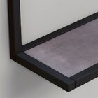 Gabinete Banheiro Ferro Los Angeles 40x30cm Cuba Concreto