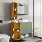 Gabinete Banheiro Ibiza 2 Portas Cuba E Armario Espelheira