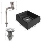 Gabinete Banheiro Lima Cuba Tulipa Pto Torneira Dl08 Val Abs