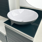 Gabinete Banheiro Marsala 90cm Completo Petroleo Mazzu