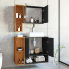 Gabinete Banheiro Star Com Cuba Dalla E Valvula Click Black