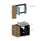 Gabinete Banheiro Star Cuba Dalla Torneira Dl08 Valv Click