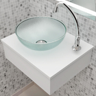 Gabinete Caixote 45x37cm Com Cuba Redonda 29cm Apoio Para Ban