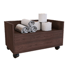 Gabinete Carrinho Multiuso Gaveta E Rodas Oka 60cm Brovalia