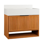 Gabinete com Cuba 80cm Cinza Aurora Agardi