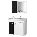 Gabinete Com Cuba E Armário Lavanda Branco Preto