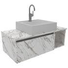 Gabinete Com Cuba Para Banheiro Bn3600x01 Tecno Mobili