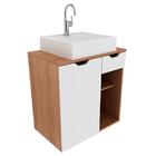 Gabinete Com Cuba Para Banheiro Bn3600x05 Tecno Mobili