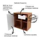 Gabinete Com Cuba Para Banheiro Bn3600x05 Tecno Mobili
