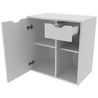 Gabinete Com Cuba Para Banheiro Bn3600x05 Tecno Mobili