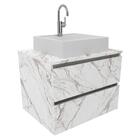 Gabinete Com Cuba Para Banheiro Bn3600x07 Tecno Mobili