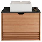 Gabinete Com Cuba Para Banheiro Bn3630x13 Tecno Mobili