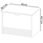 Gabinete Com Cuba Para Banheiro Bn3630x13 Tecno Mobili