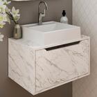 Gabinete Com Cuba Para Banheiro Bn3630x46 Tecno Mobili