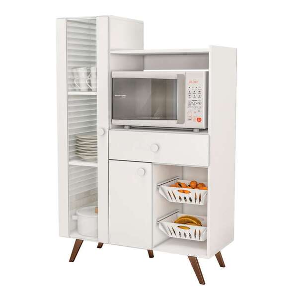 Gabinete Com Fruteira Sweet 2 Pt 1 Gv Branco Gelo