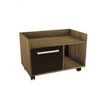 Gabinete Com Rodízios Gab1020  Preto