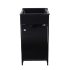 Gabinete Com Tanque 25 Litros Pedra Ardósia Preto Full