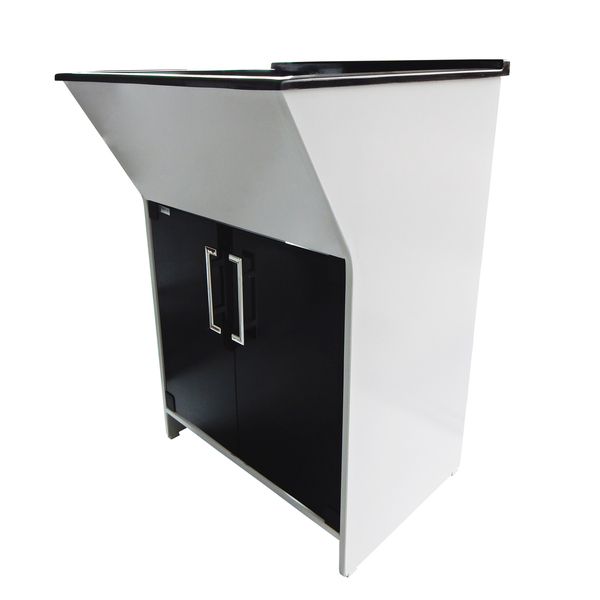 Gabinete Com Tanque 60 Litros Pedra Ardósia Preto