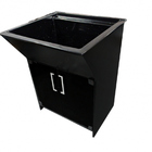 Gabinete Com Tanque 60 Litros Pedra Ardósia Preto Full