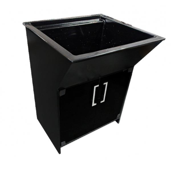 Gabinete Com Tanque 60 Litros Pedra Ardósia Preto Full