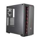 Gabinete Cooler Master Masterbox Mb510l Vermelho Lateral Em A