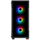 Gabinete Corsair 220t Rgb Preto Lateral De Aco E Vidro Temper